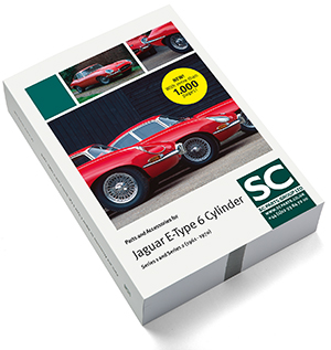 Catálogo de peças SC Parts Jaguar E-Type Series 1 and 2