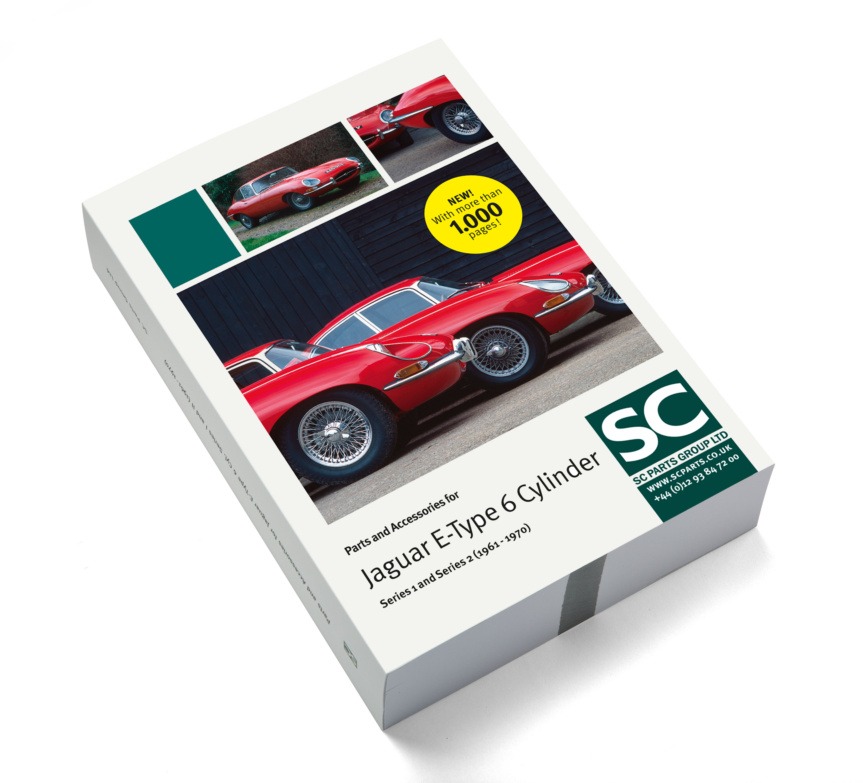 Parts catalogue Jaguar E-Type Series 1 and 2