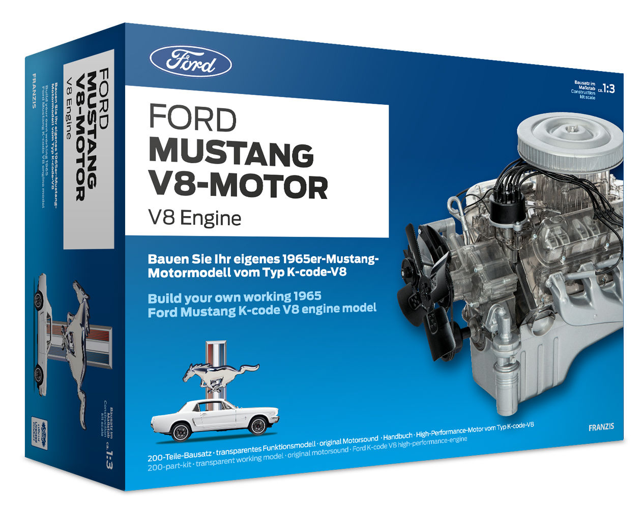 Ford Mustang V8-Motor
Ford Mustang V8-Motor
Ford Mustang V8-Moto