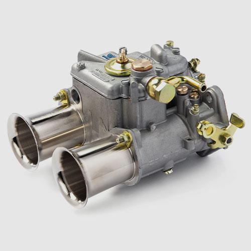 Carburettor and fuel injection