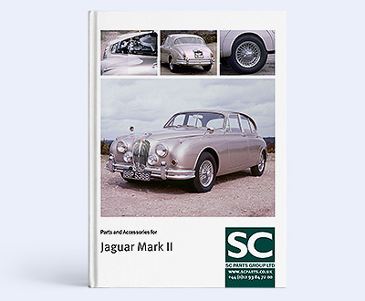 Catálogo de peças sobressalentes SC Parts Jaguar Mark II 