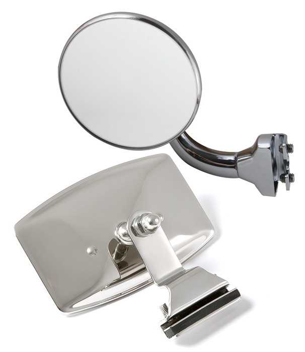 Clamp-on mirror to choose from