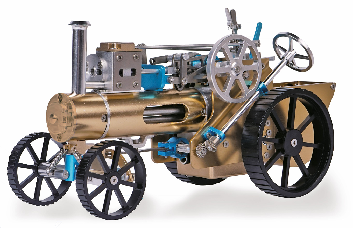 Model kit steam tractor